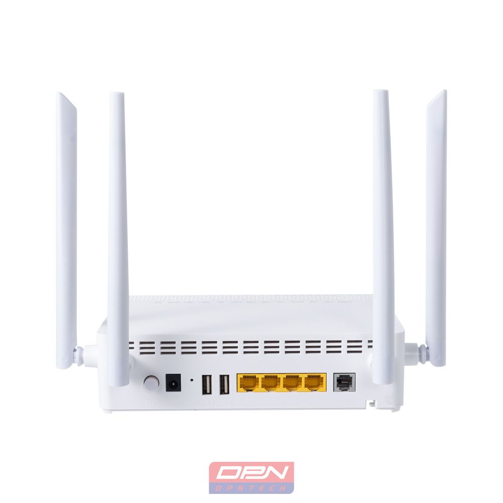 ZTE chip ONT ONU XPON 4GE+AX30